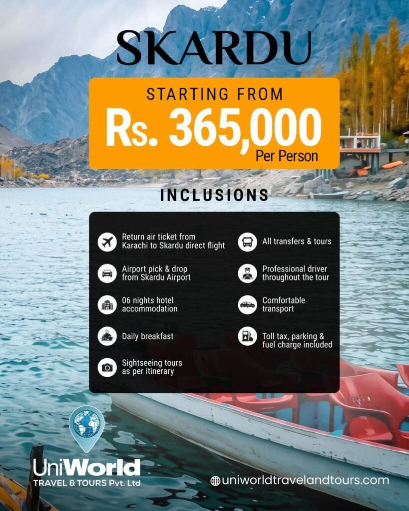 Skardu travel package