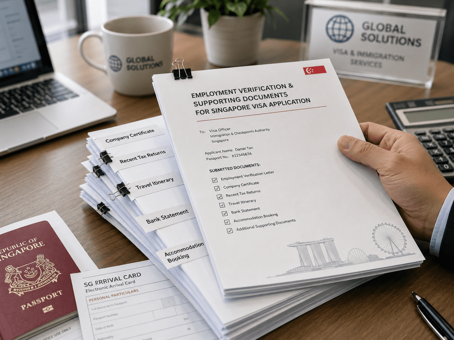 Visa application