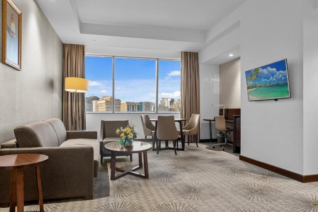 Suite living area at Makkah Al Aziziah