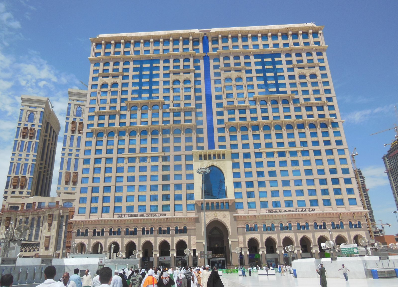 InterContinental Dar Al Tawhid Makkah hotel exterior on Ibrahim Al Khalil Road