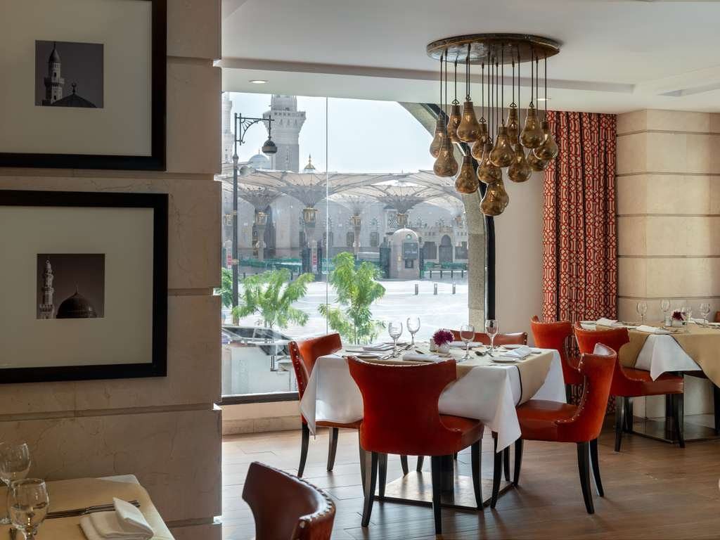 Restaurant seating at Sofitel Shahd Al Madinah