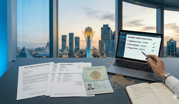 Professional visa documentation